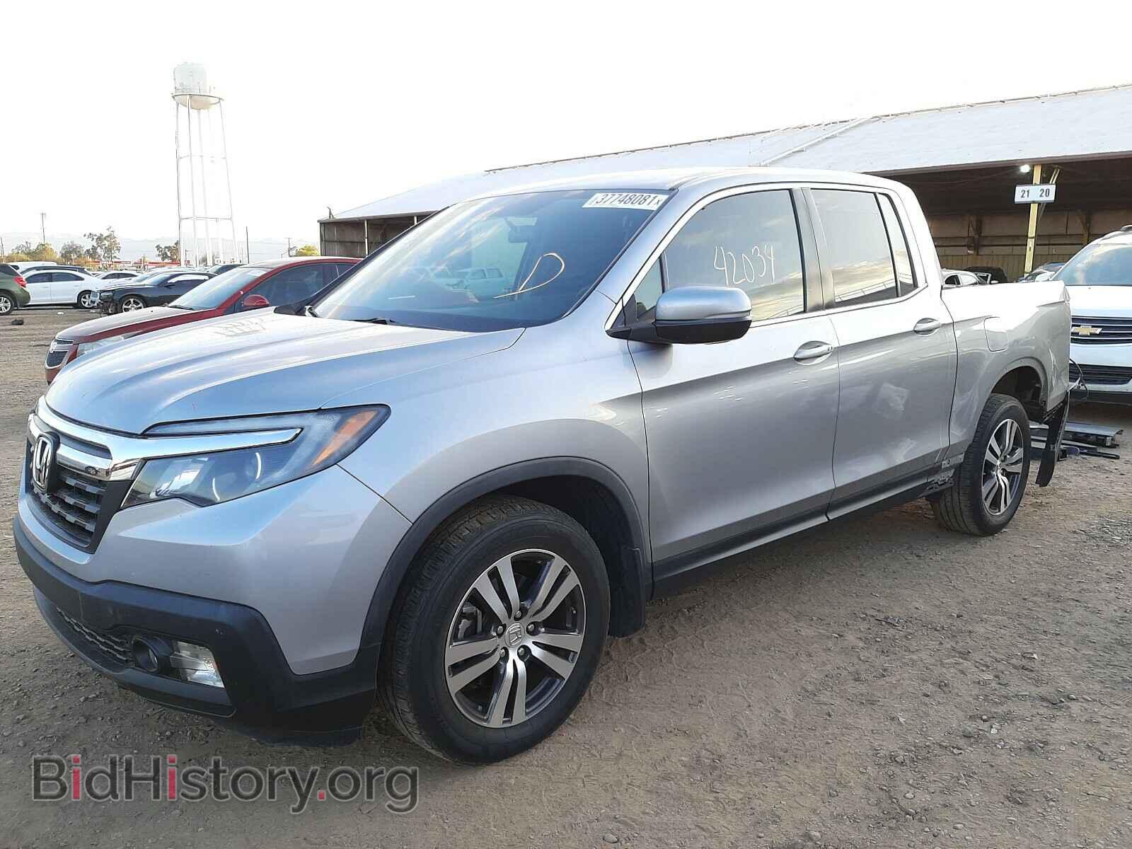 2017 HONDA RIDGELINE - VIN: 5FPYK2F49HB010095 - Фото 2