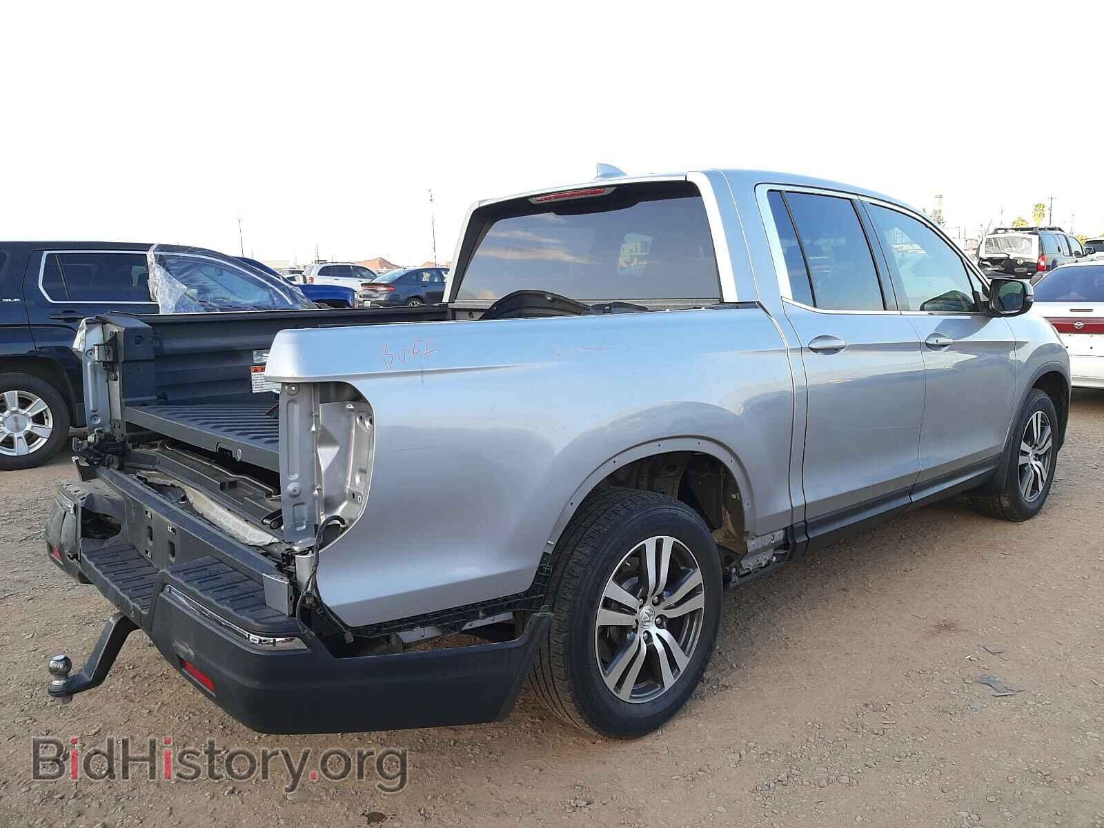 2017 HONDA RIDGELINE - VIN: 5FPYK2F49HB010095 - Фото 4