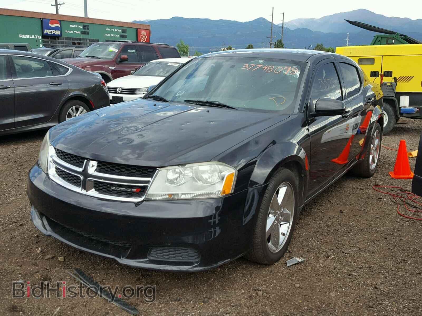 2011 DODGE AVENGER - VIN: 1B3BD1FB6BN559362 - Фото 2