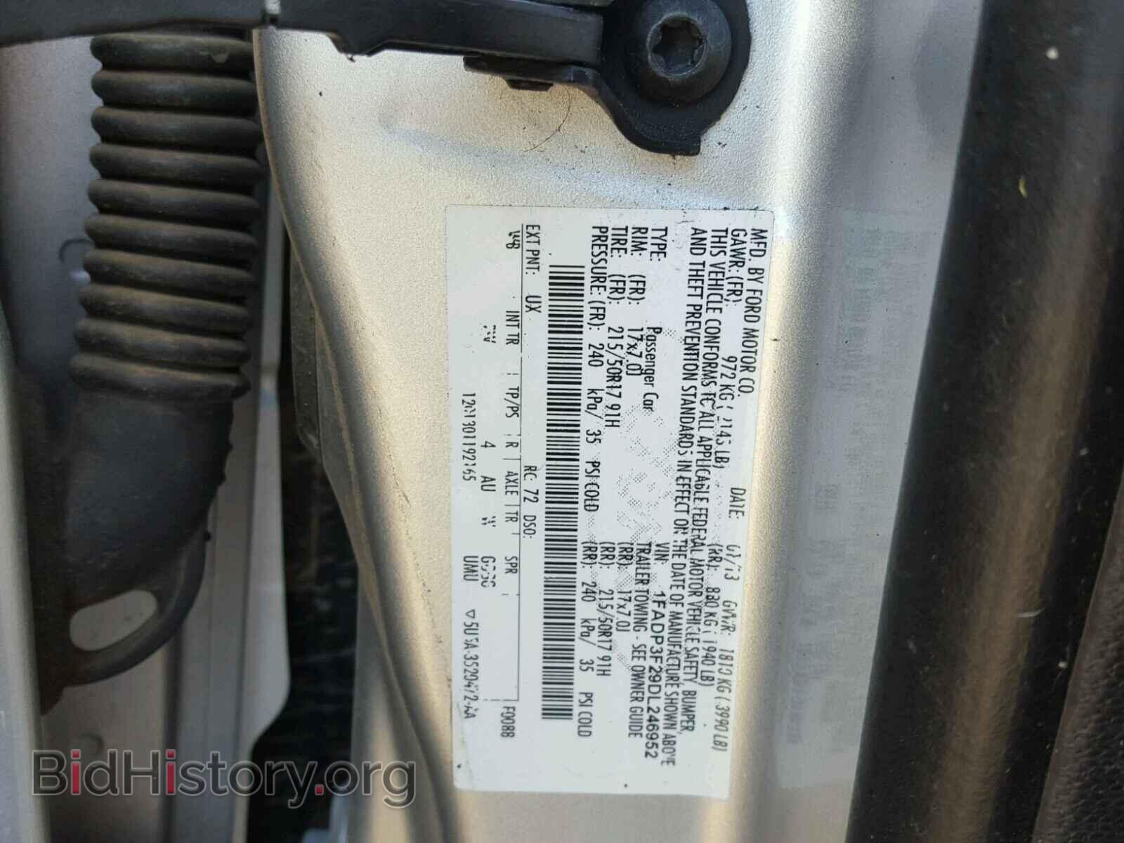 2013 FORD FOCUS - VIN: 1FADP3F29DL246952 - Photo 10