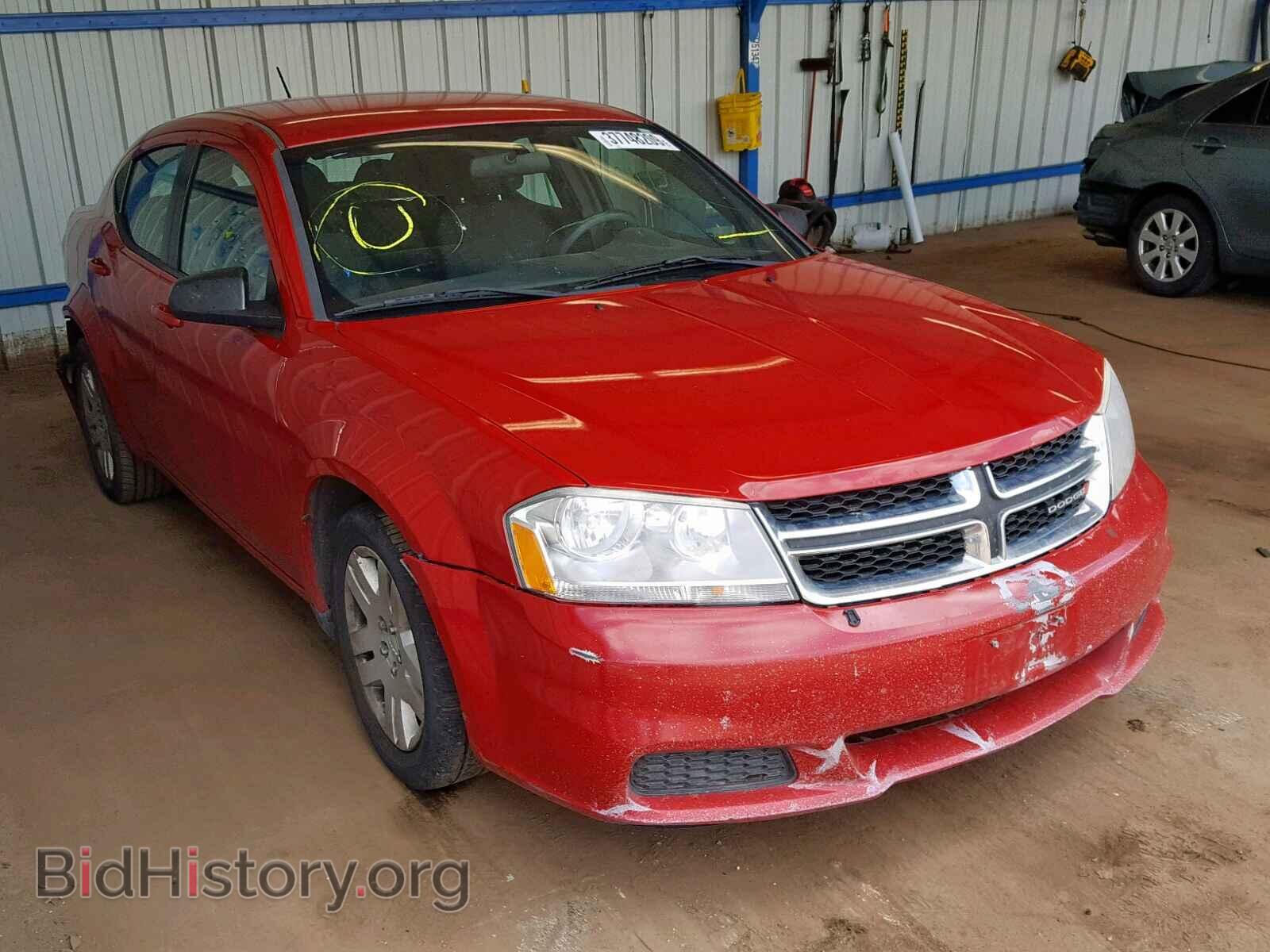 Photo 1C3CDZAB4CN274609 - DODGE AVENGER 2012