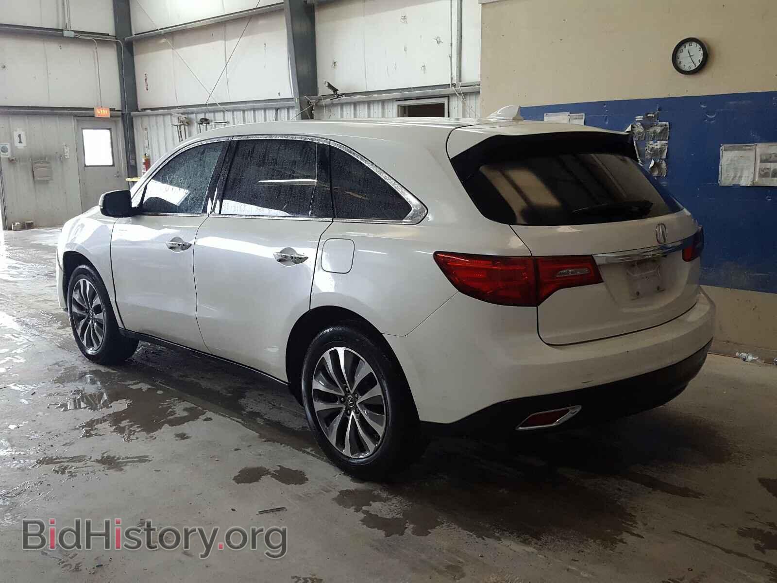 2014 ACURA MDX - VIN: 5FRYD3H45EB001295 - Фото 3