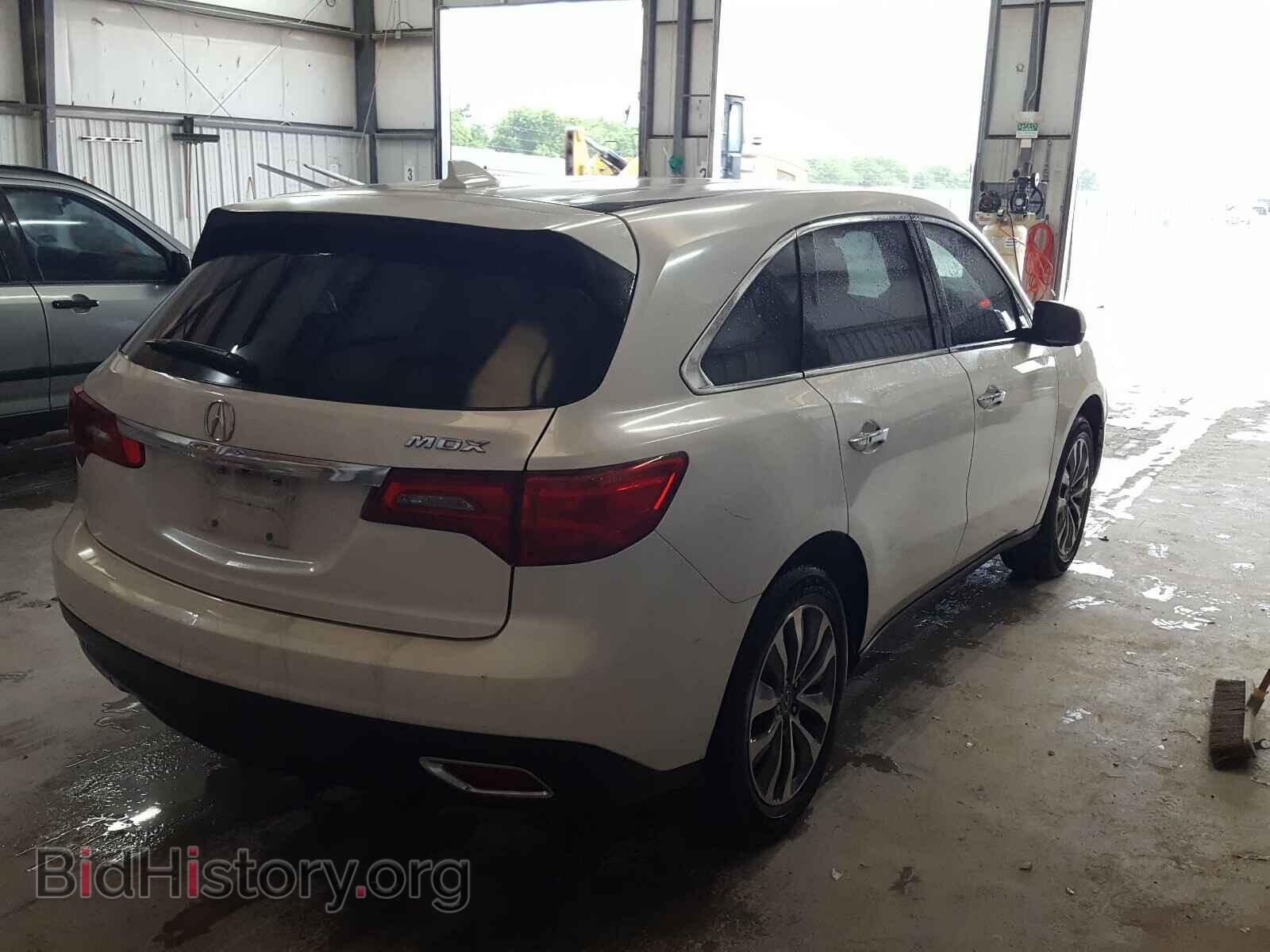 2014 ACURA MDX - VIN: 5FRYD3H45EB001295 - Фото 4
