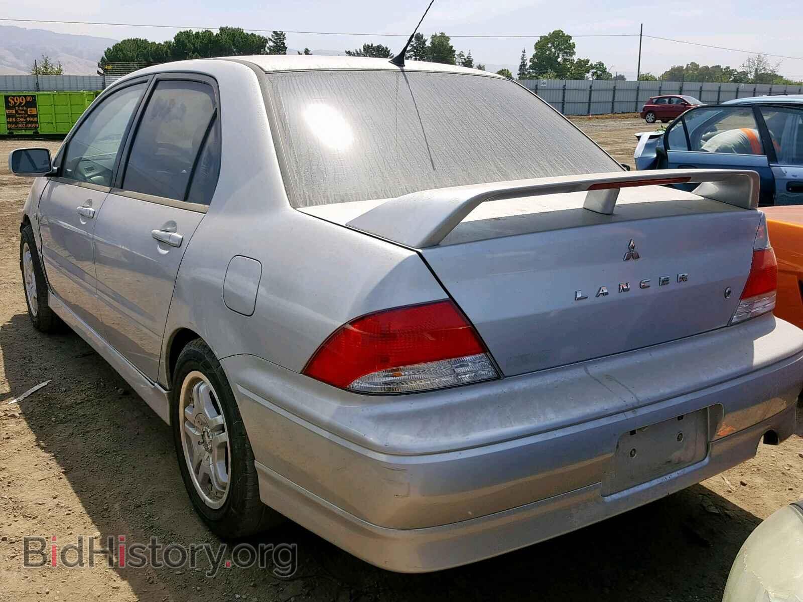 2003 MITSUBISHI LANCER - VIN: JA3AJ86E33U070204 - Фото 3