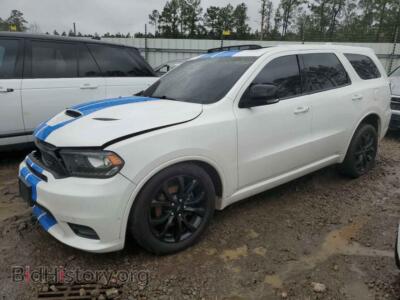 2019 Dodge DURANGO R/T, белый — VIN 1C4SDJCT4KC807079, Copart