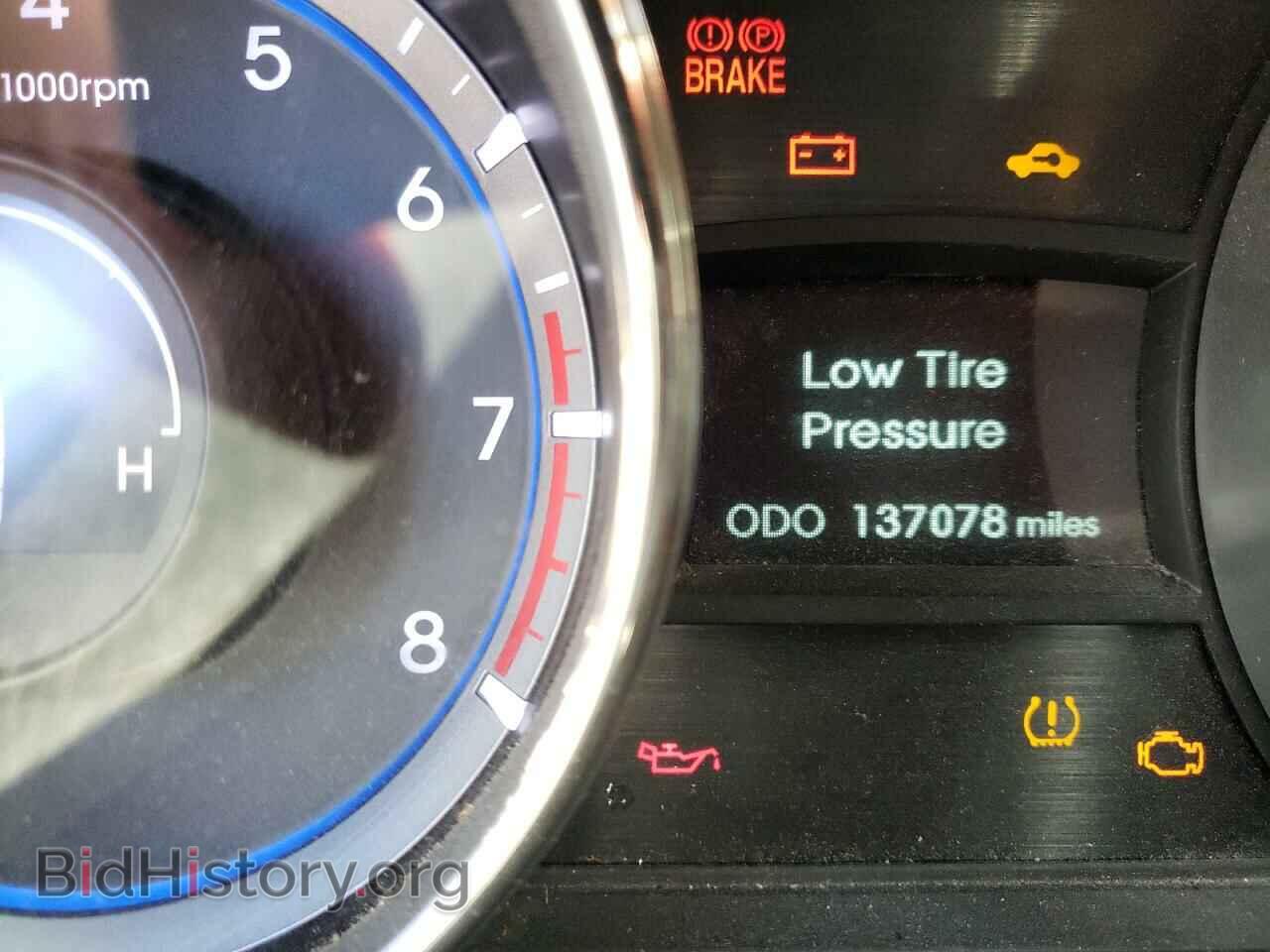 2012 HYUNDAI SONATA - VIN: 5NPEC4AB5CH346279 - Фото 8