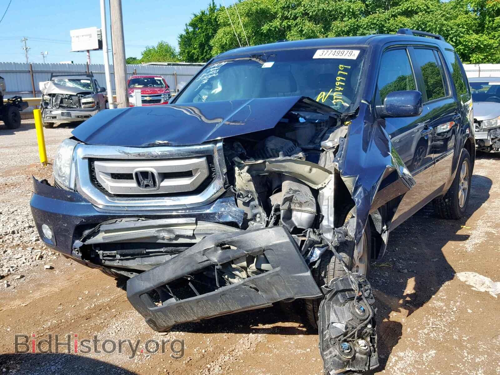2011 HONDA PILOT EX - VIN: 5FNYF3H42BB021933 - Фото 2