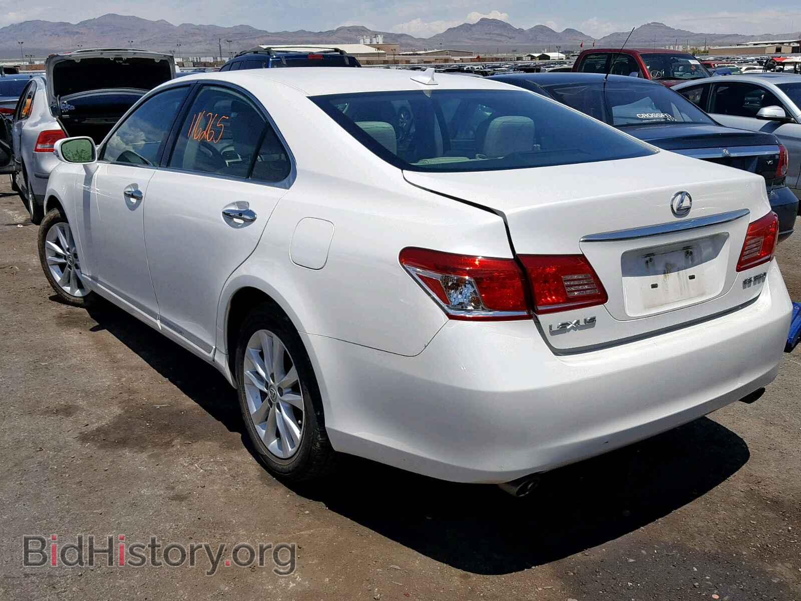 2010 LEXUS ES350 - VIN: JTHBK1EG4A2380186 - Фото 3