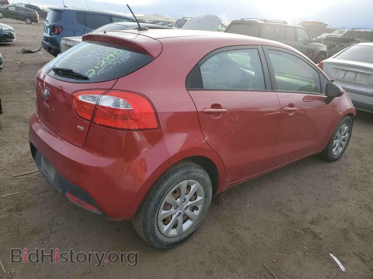 2014 KIA RIO - VIN: KNADM5A36E6376814 - Фото 3