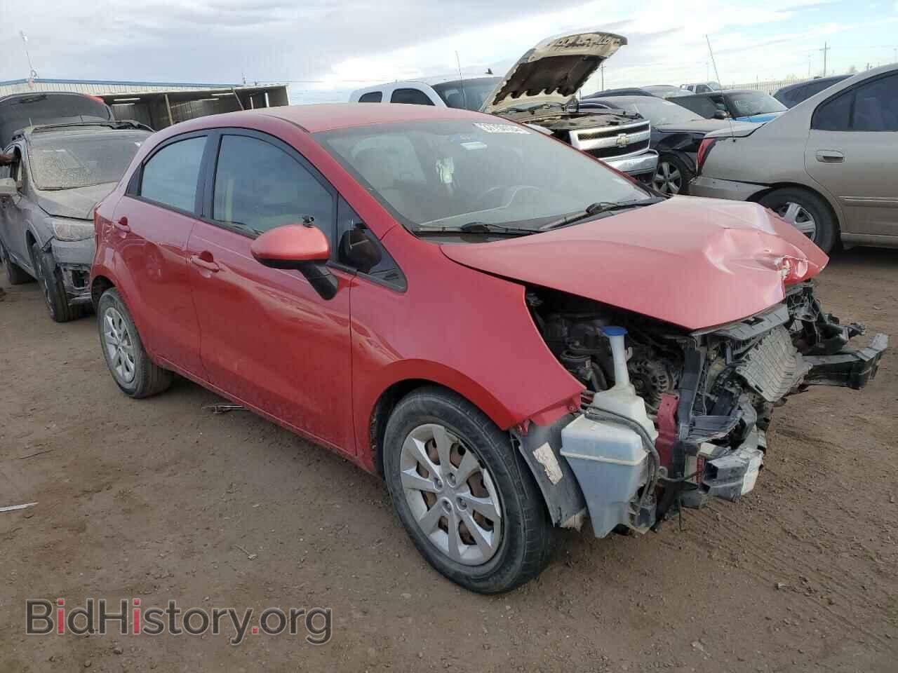 2014 KIA RIO - VIN: KNADM5A36E6376814 - Фото 4