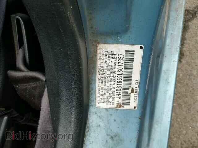 1990 ACURA INTEGRA - VIN: JH4DB1659LS017357 - Фото 10