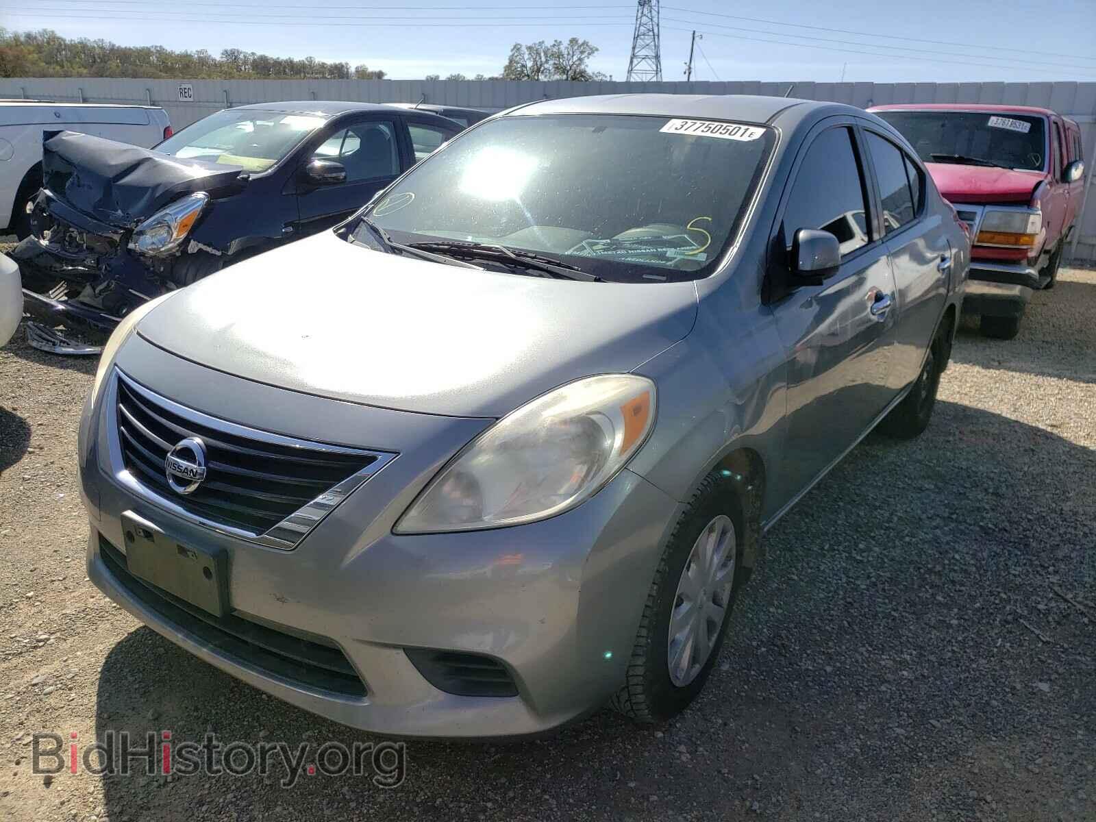 2012 NISSAN VERSA - VIN: 3N1CN7AP2CL928941 - Фото 2