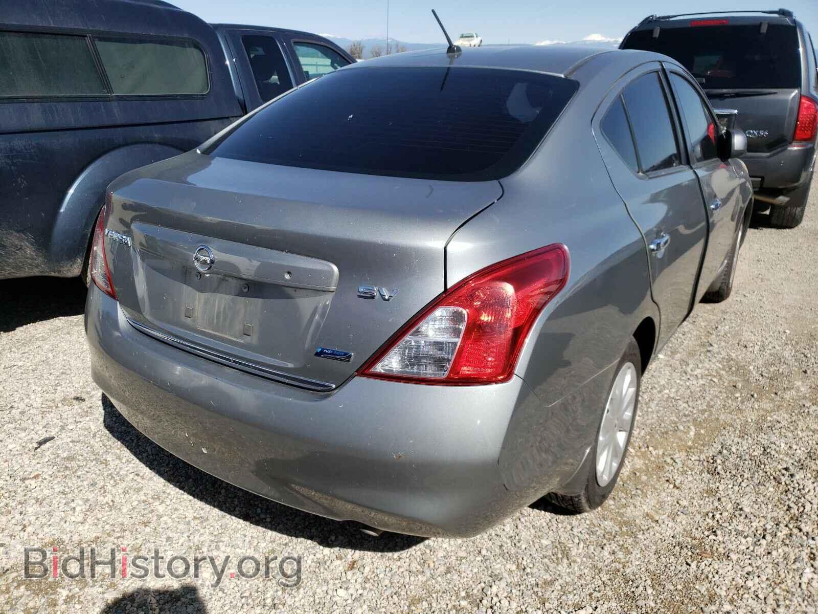 2012 NISSAN VERSA - VIN: 3N1CN7AP2CL928941 - Фото 4