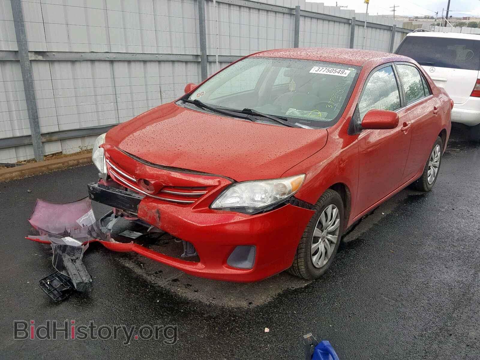 2013 TOYOTA COROLLA BA - VIN: 5YFBU4EE3DP107841 - Фото 2