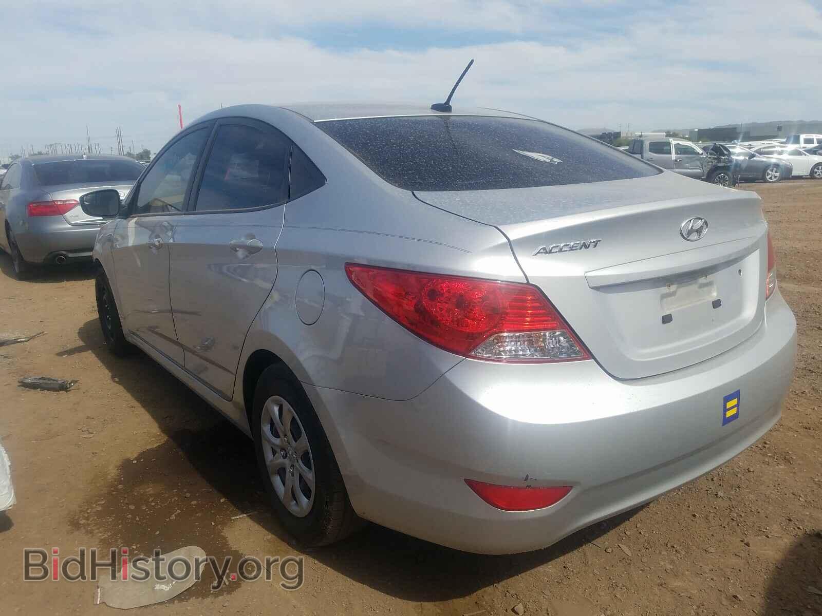 2014 HYUNDAI ACCENT - VIN: KMHCT4AE3EU714304 - Фото 3
