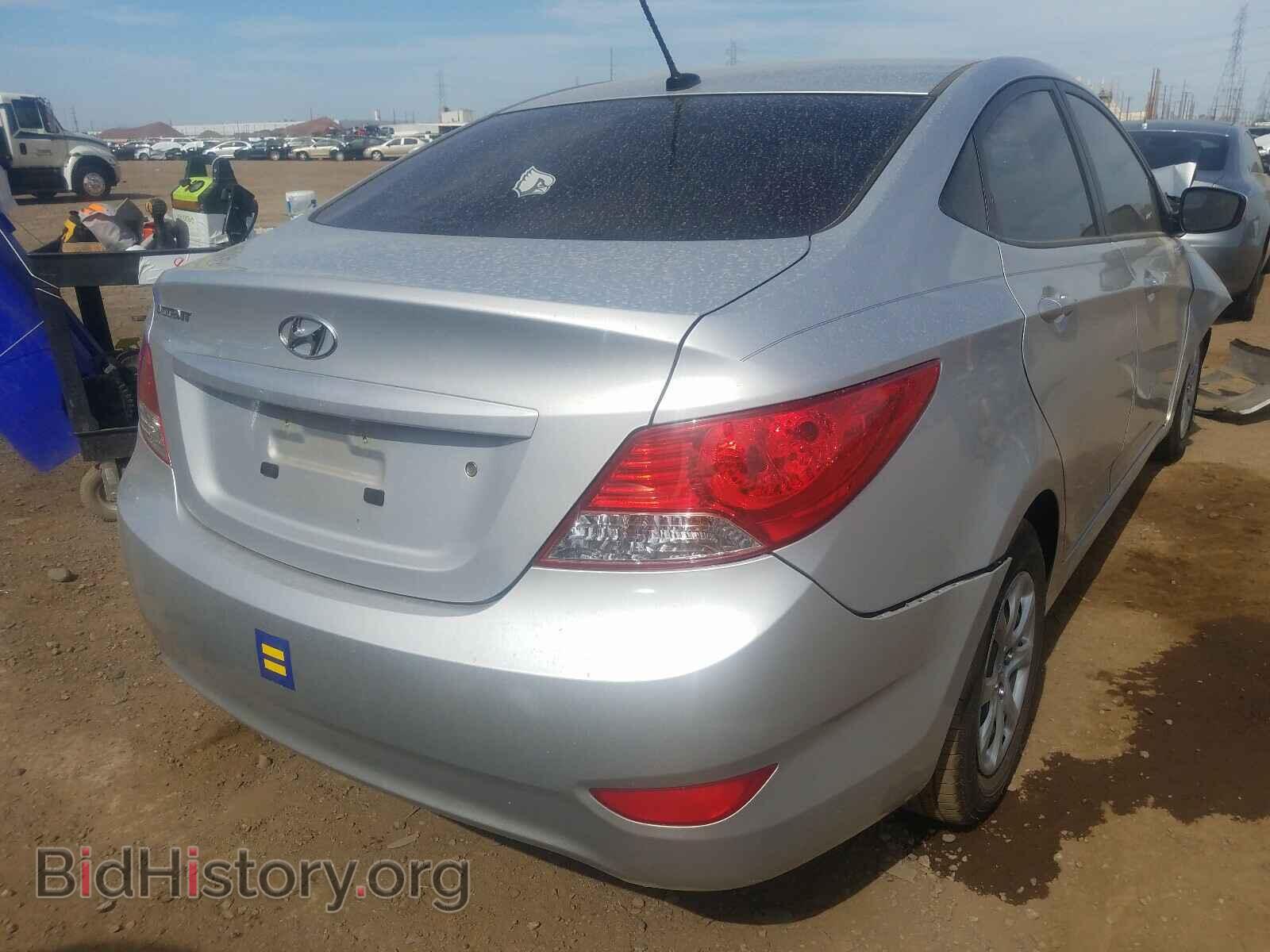 2014 HYUNDAI ACCENT - VIN: KMHCT4AE3EU714304 - Фото 4