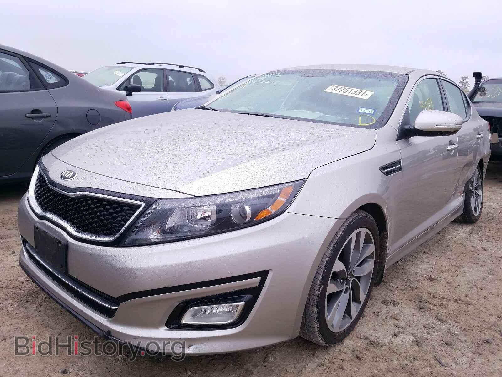 2014 KIA OPTIMA - VIN: 5XXGR4A76EG328021 - Фото 2