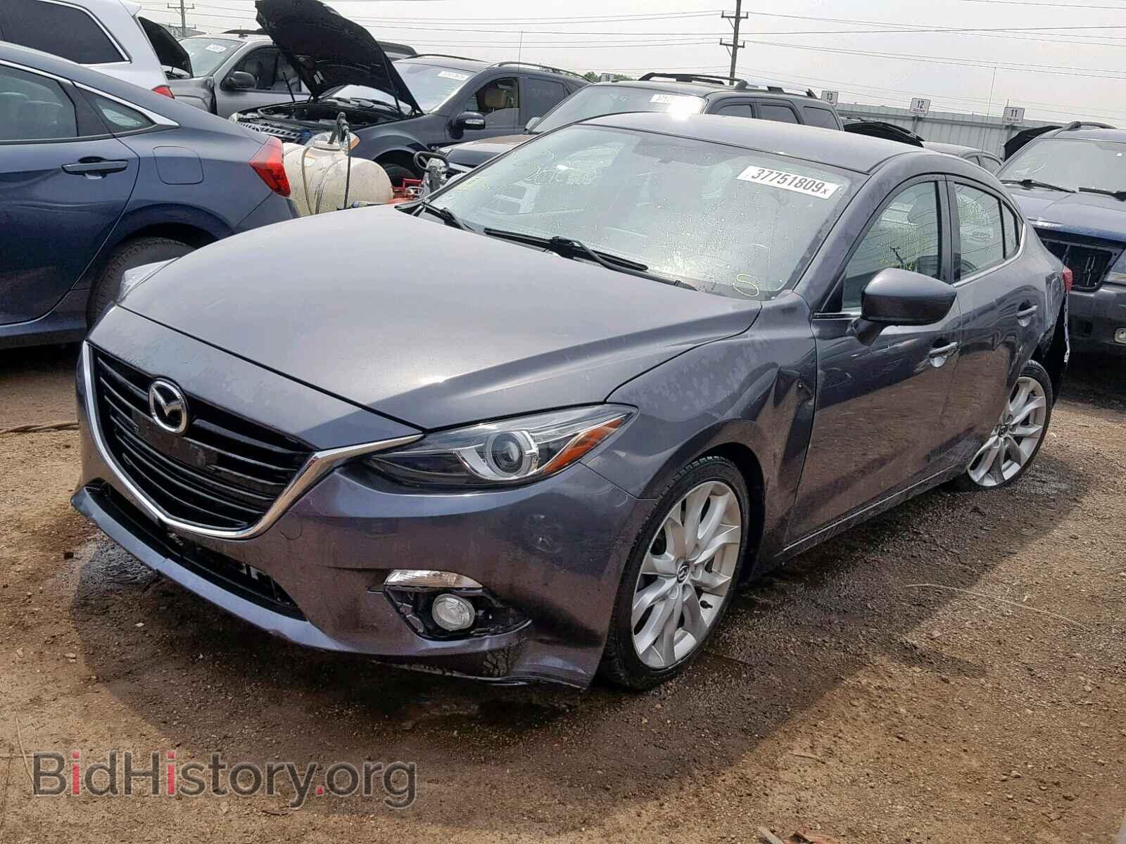 2014 MAZDA 3 - VIN: JM1BM1V33E1144438 - Фото 2