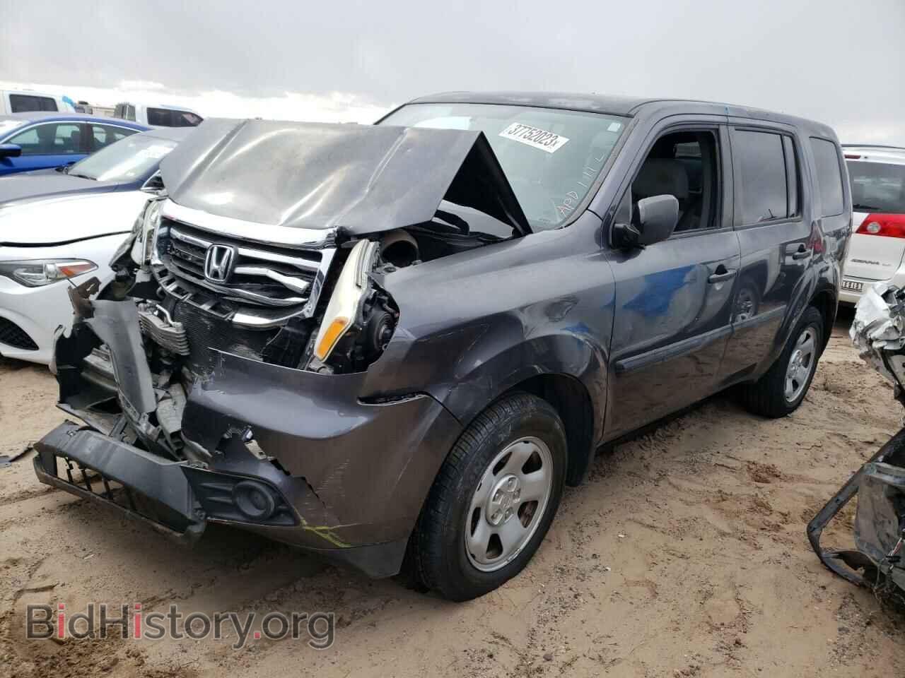 Фотография 5FNYF4H26EB046116 - HONDA PILOT 2014
