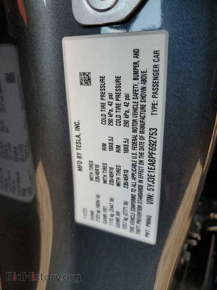 2023 TESLA MODEL 3 - VIN: 5YJ3E1EA8PF692753 - Photo 13