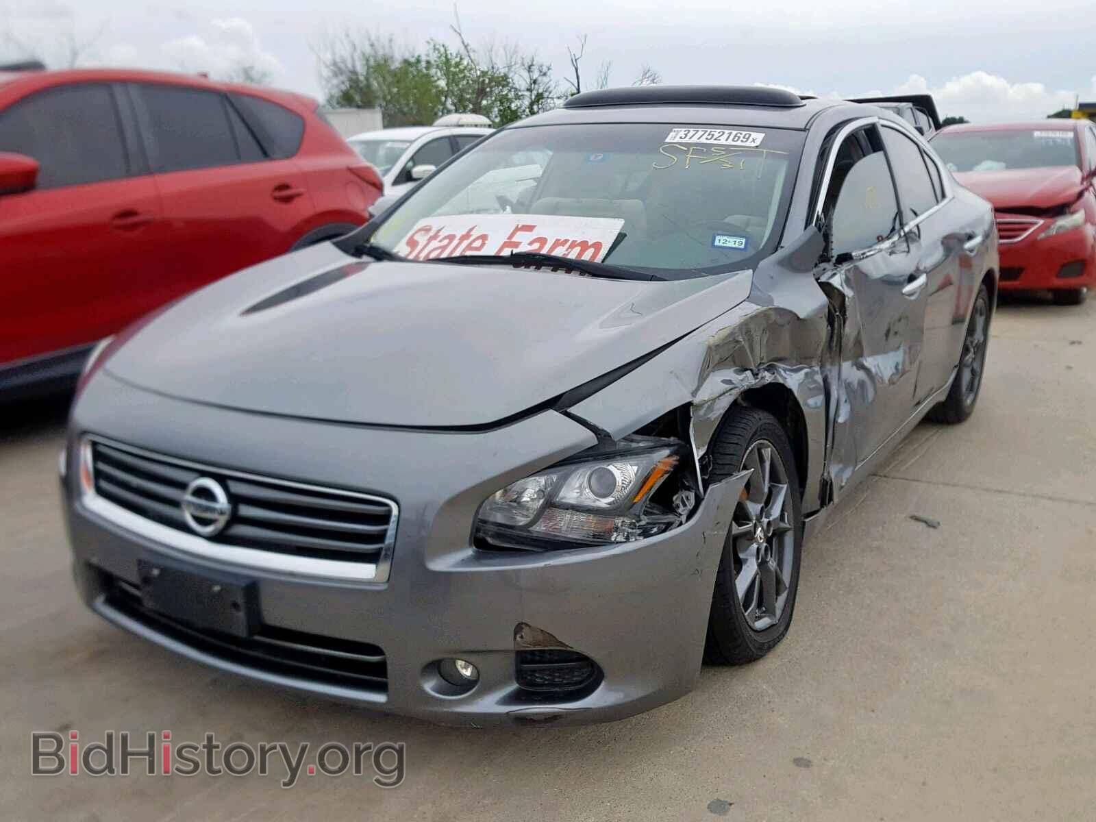 2014 NISSAN MAXIMA S - VIN: 1N4AA5AP8EC495747 - Фото 2