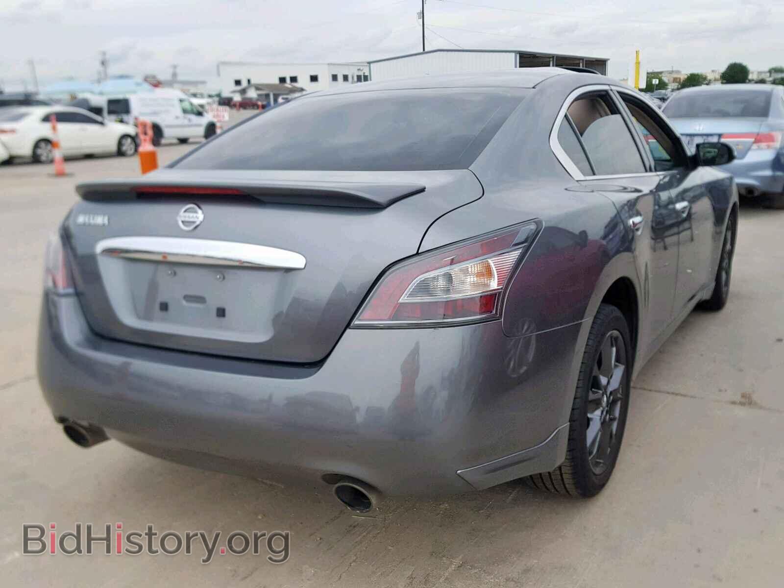 2014 NISSAN MAXIMA S - VIN: 1N4AA5AP8EC495747 - Фото 4