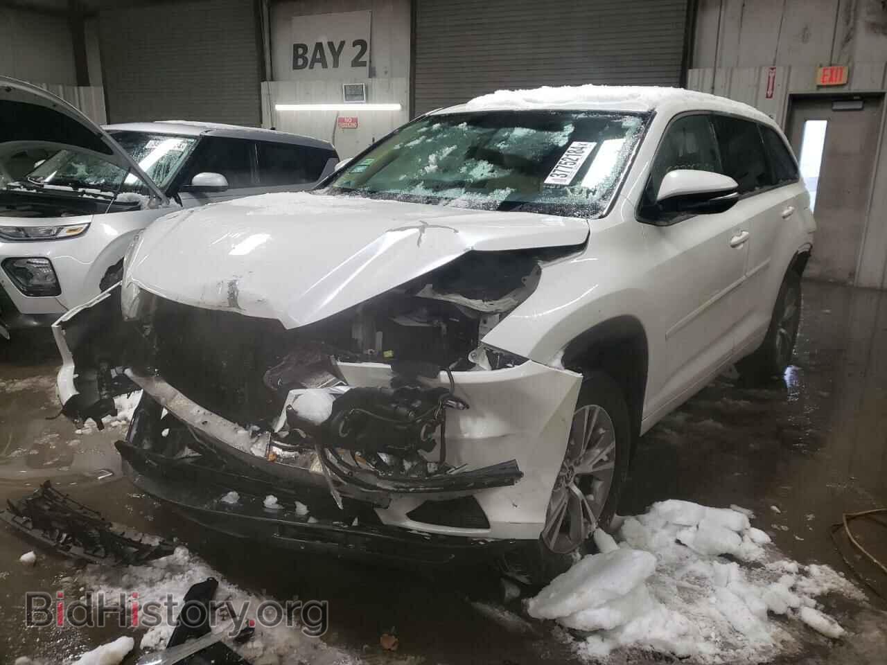 Фотография 5TDBKRFH4GS307571 - TOYOTA HIGHLANDER 2016