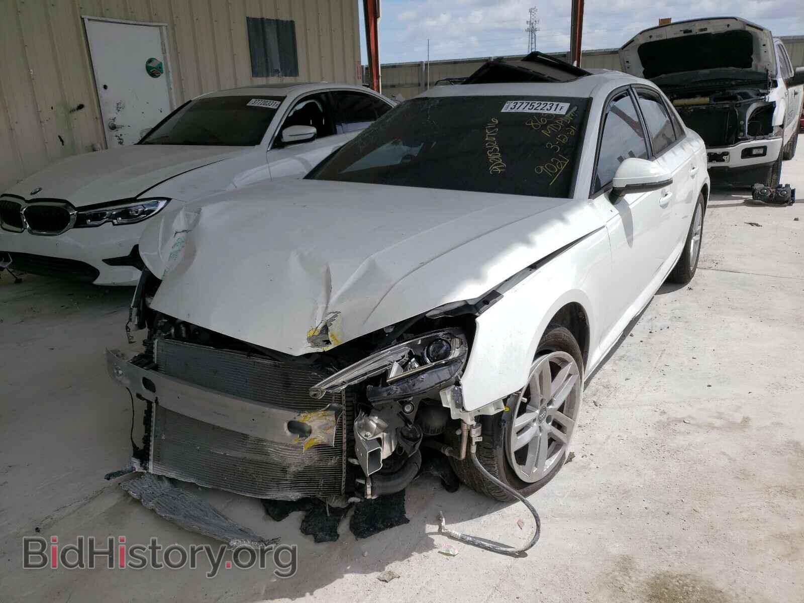 2017 AUDI A4 - VIN: WAUGMAF40HN049021 - Фото 2