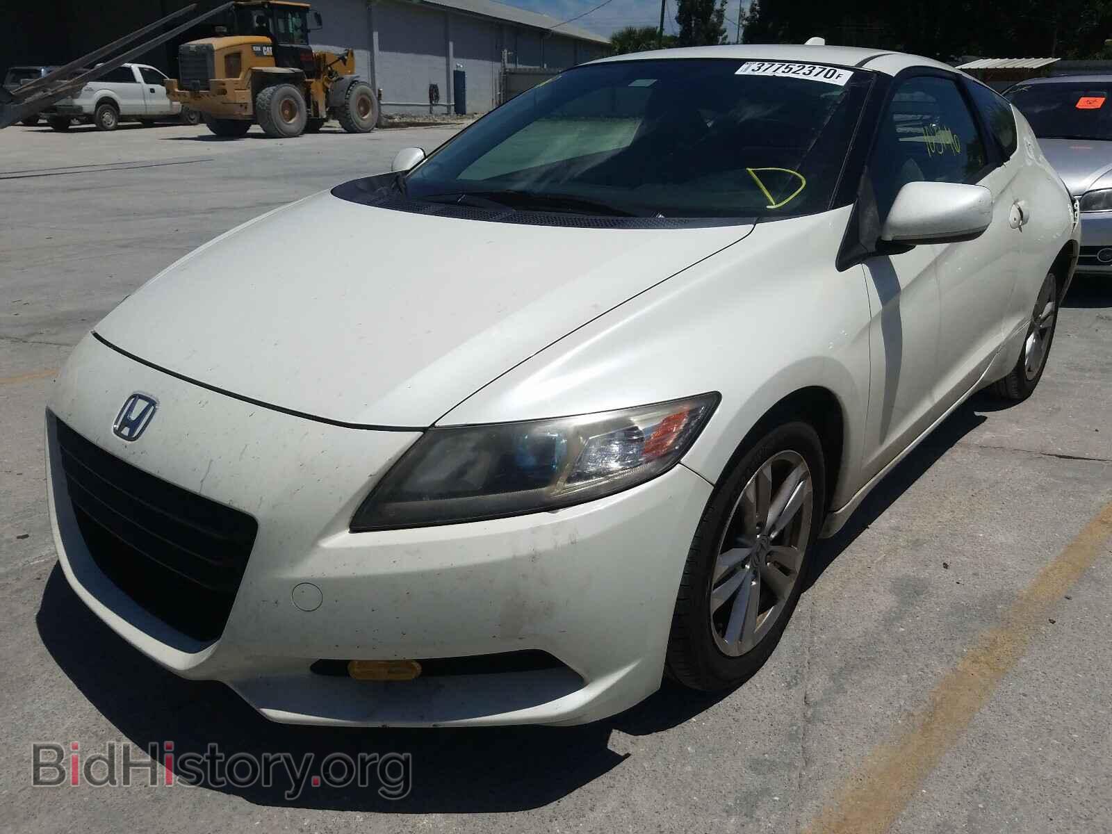 2012 HONDA CR-Z - VIN: JHMZF1D44CS000924 - Фото 2