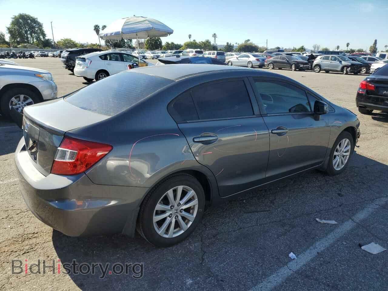 2012 HONDA CIVIC - VIN: 19XFB2F93CE317353 - Фото 3