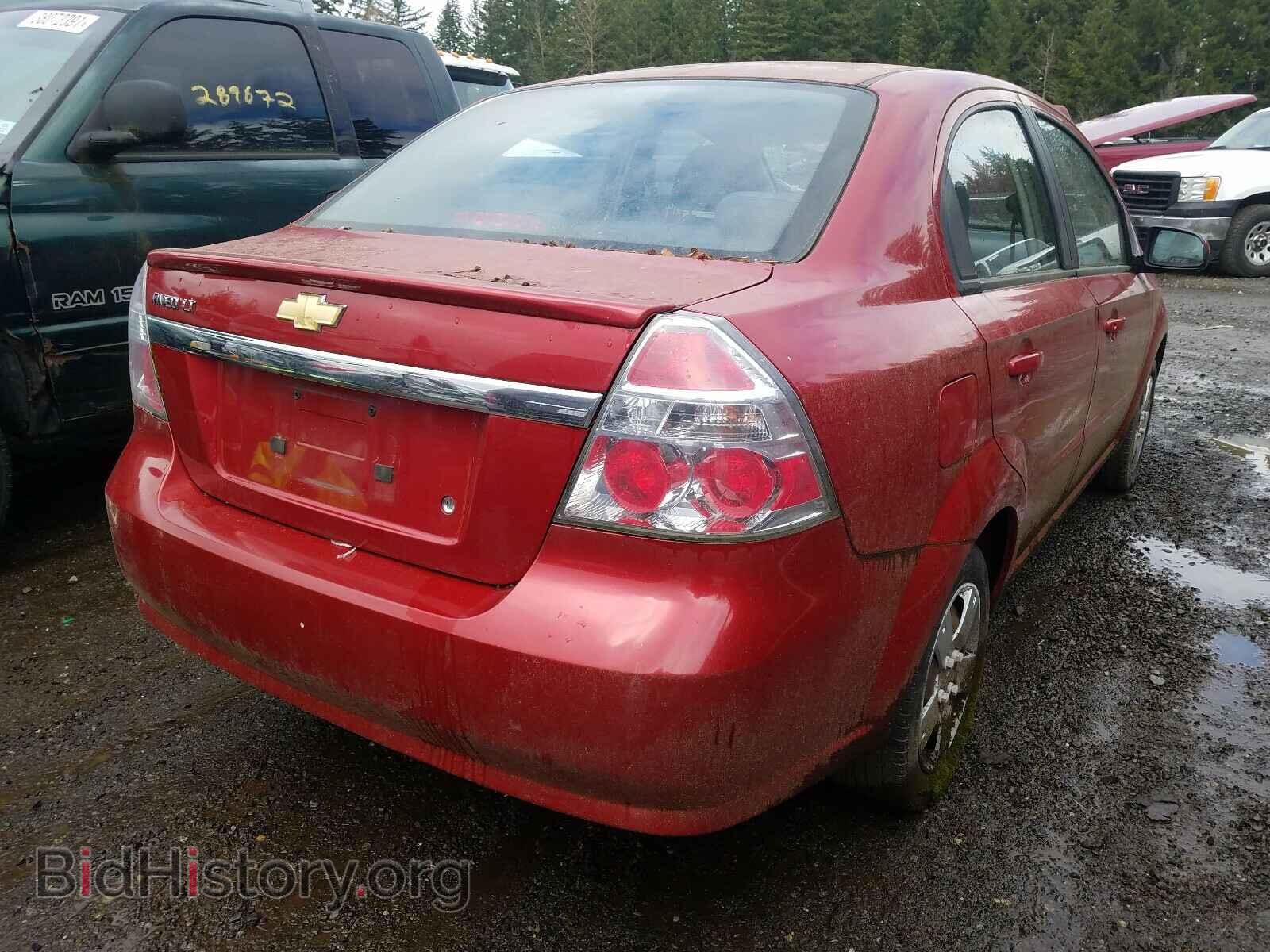 2011 CHEVROLET AVEO - VIN: KL1TD5DE2BB221117 - Фото 4