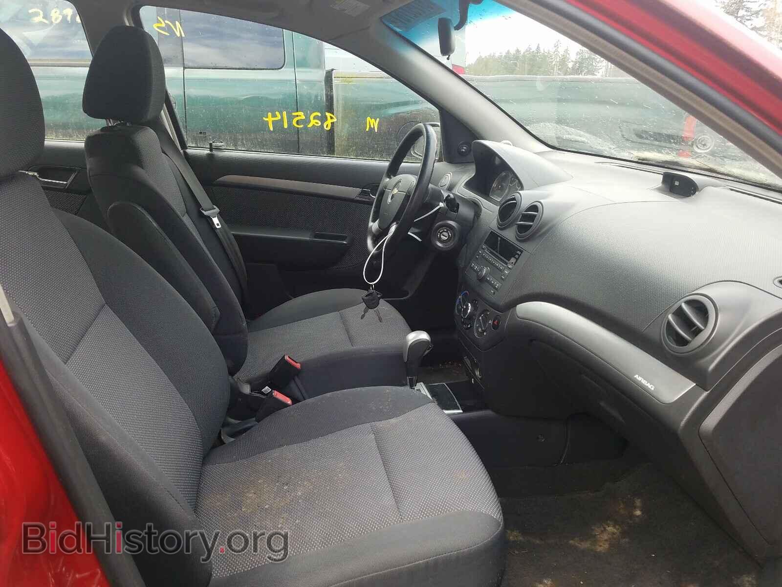 2011 CHEVROLET AVEO - VIN: KL1TD5DE2BB221117 - Фото 5