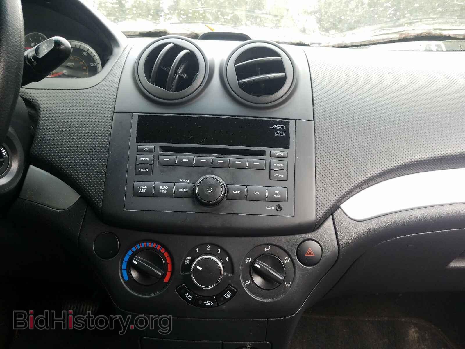 2011 CHEVROLET AVEO - VIN: KL1TD5DE2BB221117 - Фото 9