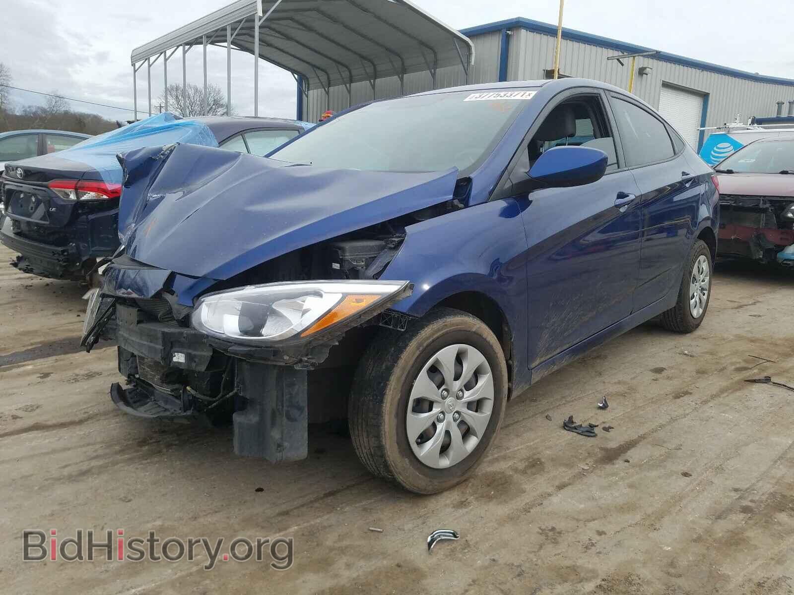 2017 HYUNDAI ACCENT - VIN: KMHCT4AE2HU287086 - Фото 2