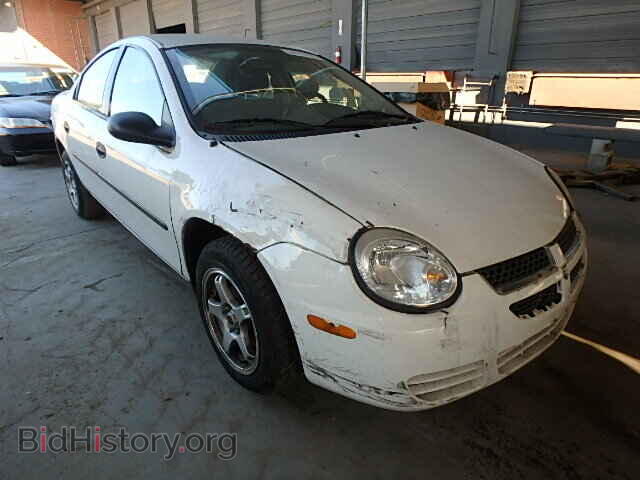 Photo 1B3ES26C65D102482 - DODGE NEON 2005