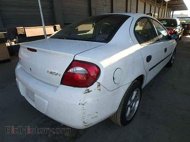 2005 DODGE NEON - VIN: 1B3ES26C65D102482 - Фото 4