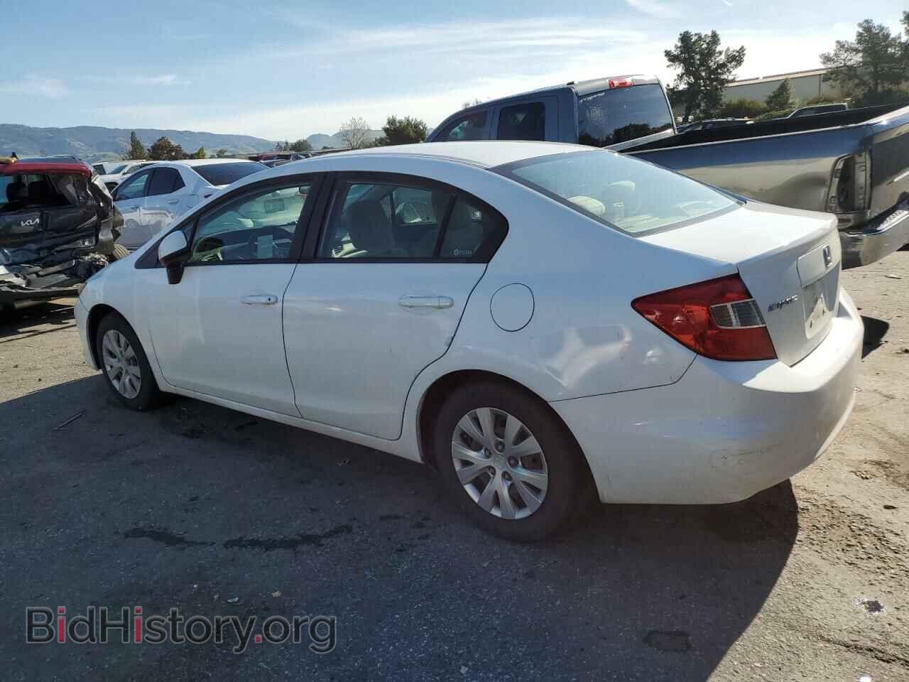 2012 HONDA CIVIC - VIN: 19XFB2F59CE323767 - Фото 2