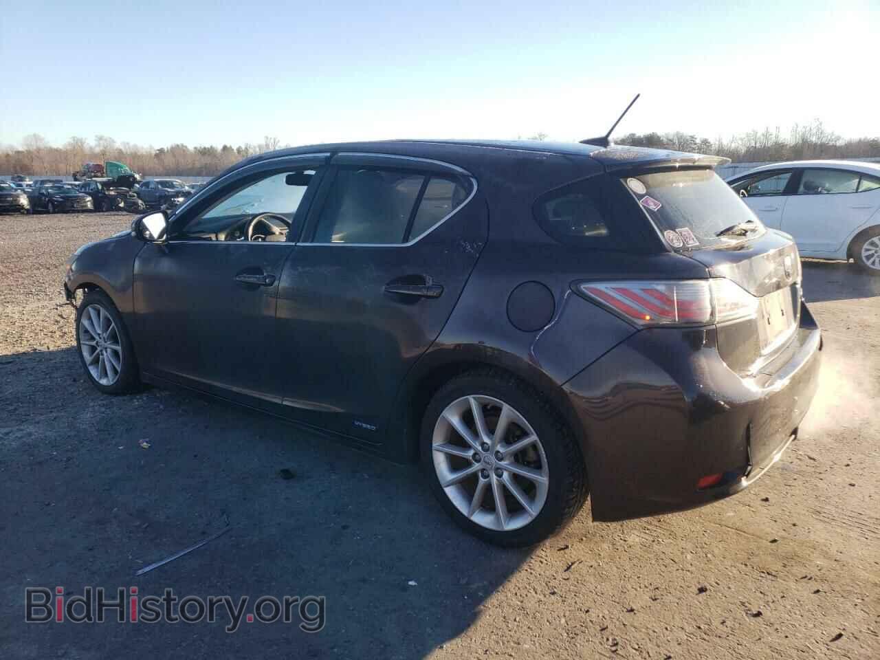 2011 LEXUS CT 200 - VIN: JTHKD5BH9B2025725 - Фото 2