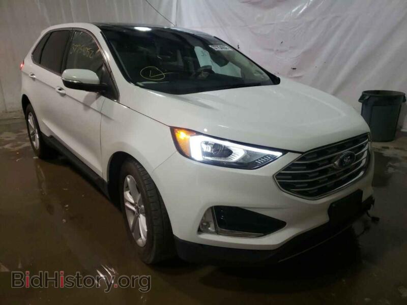 2020 Ford EDGE Edge SEL (VIN 2FMPK4J91LBA61207) — фото 1 из 10, Copart, повреждение: передняя часть