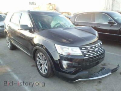 2016 Ford EXPLORER Explorer L, silver — VIN 1FM5K8F8XGGA18627, Copart