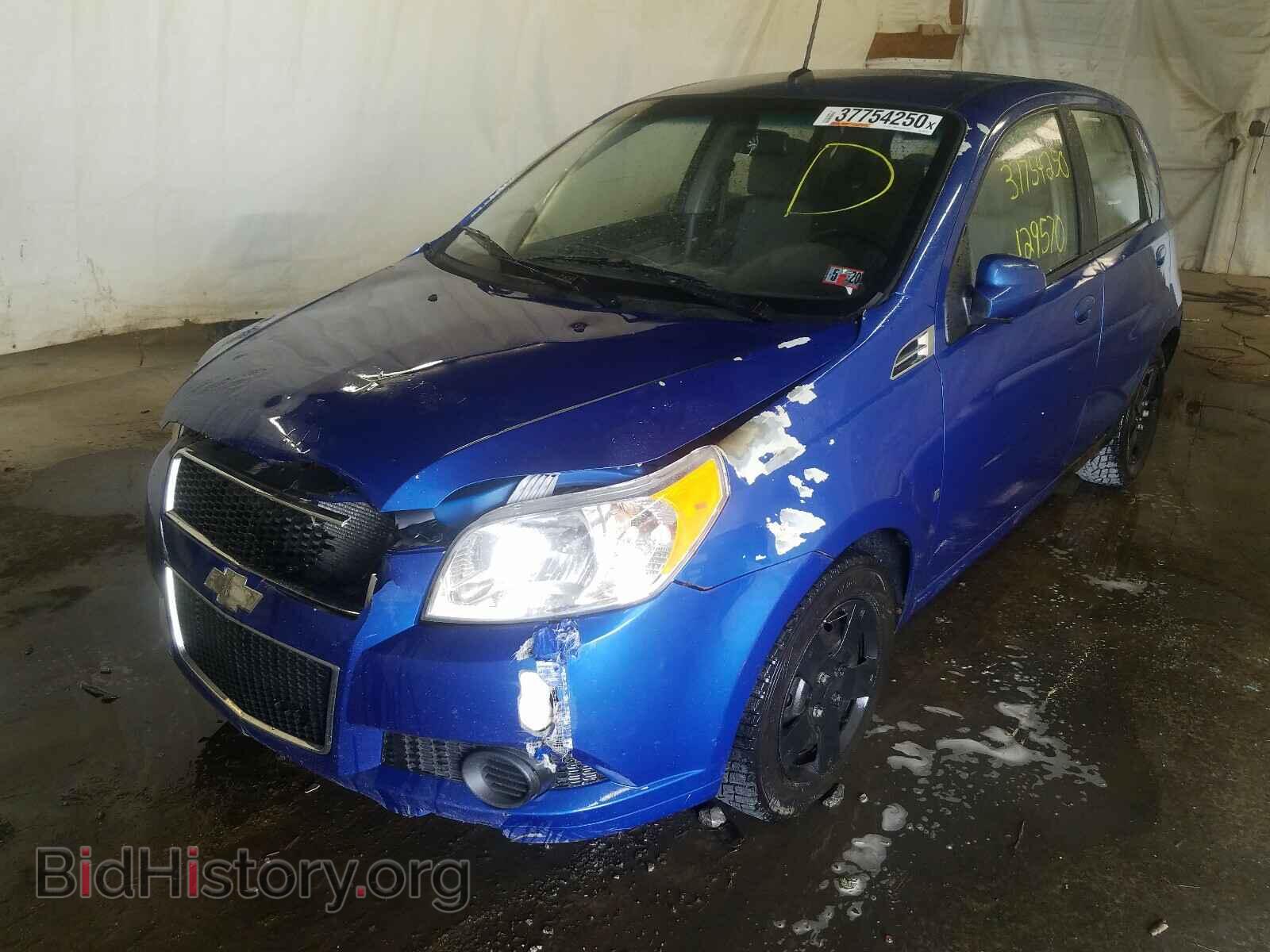 2009 CHEVROLET AVEO - VIN: KL1TD66E79B626726 - Фото 2