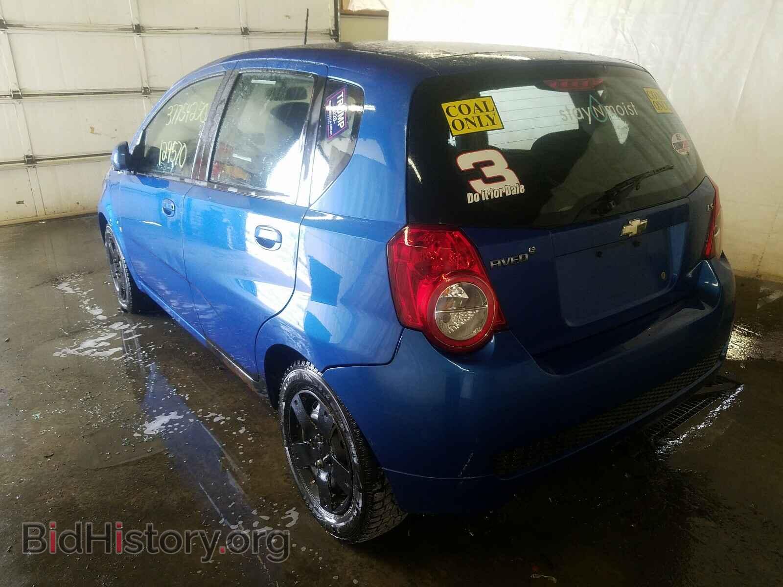 2009 CHEVROLET AVEO - VIN: KL1TD66E79B626726 - Фото 3