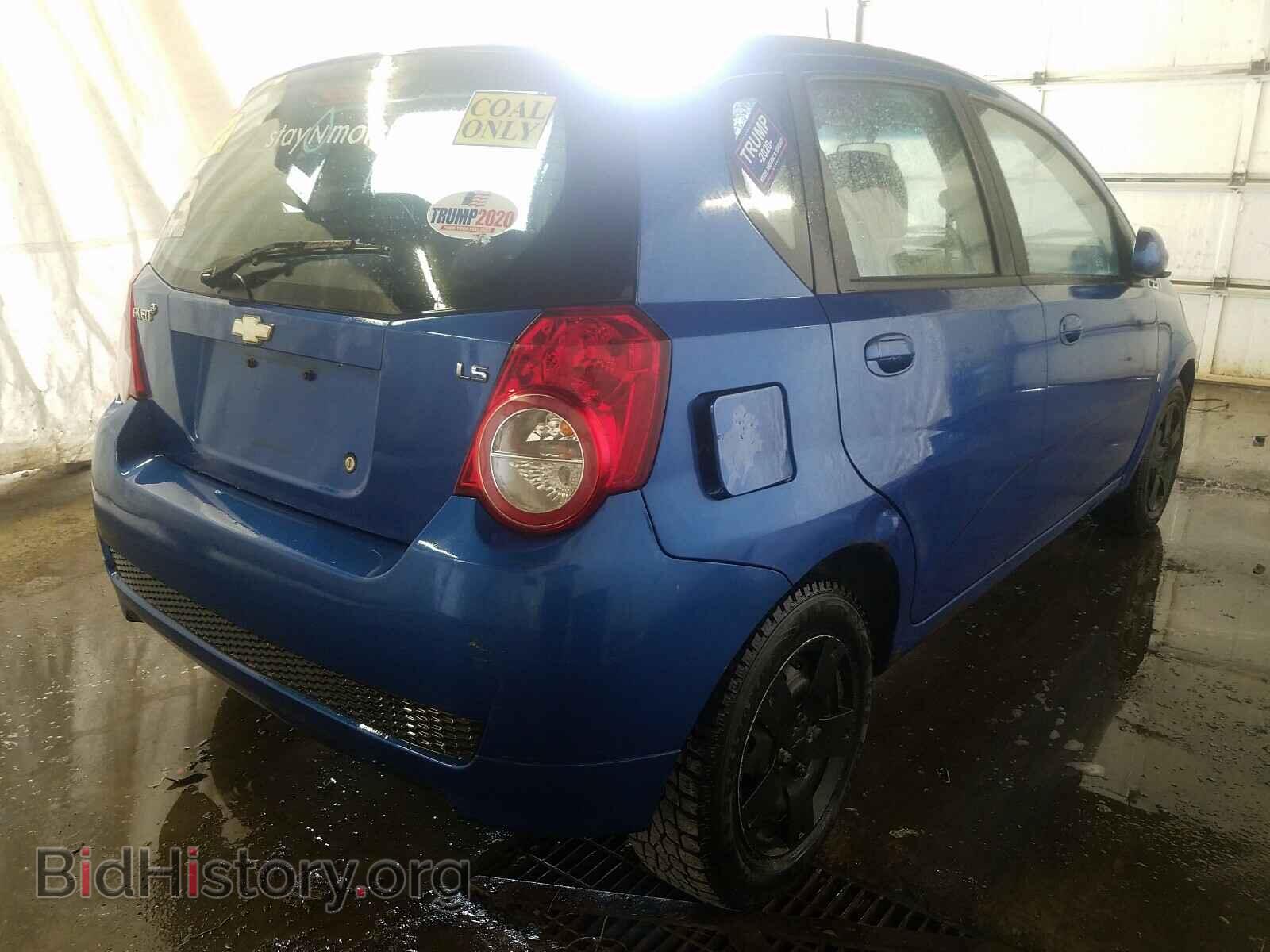 2009 CHEVROLET AVEO - VIN: KL1TD66E79B626726 - Фото 4
