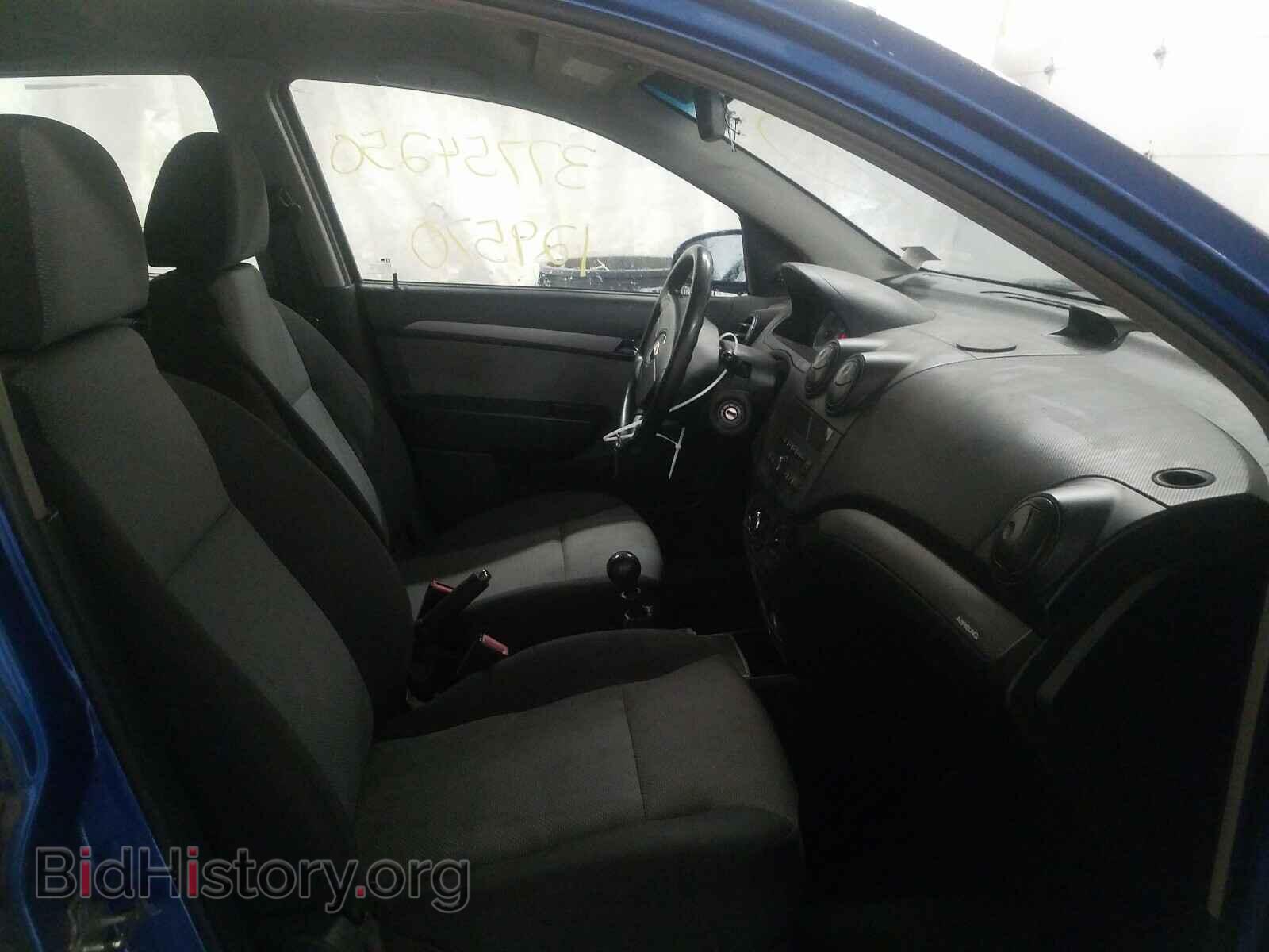 2009 CHEVROLET AVEO - VIN: KL1TD66E79B626726 - Фото 5