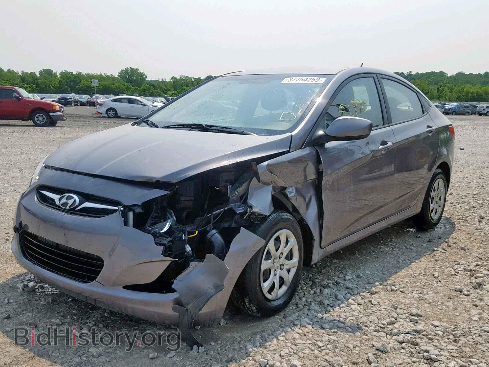 2014 HYUNDAI ACCENT - VIN: KMHCT4AE2EU695678 - Фото 2