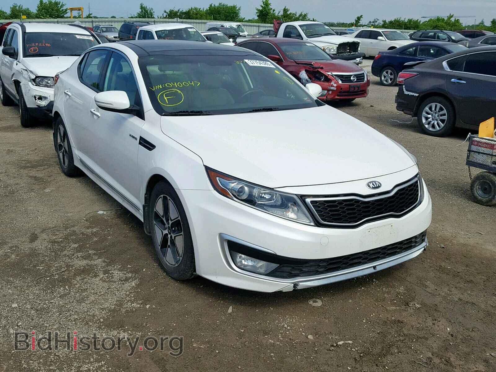 Фотография KNAGM4AD2D5040047 - KIA OPTIMA HYB 2013