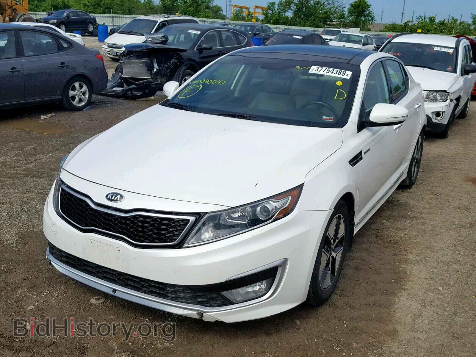 2013 KIA OPTIMA HYB - VIN: KNAGM4AD2D5040047 - Фото 2
