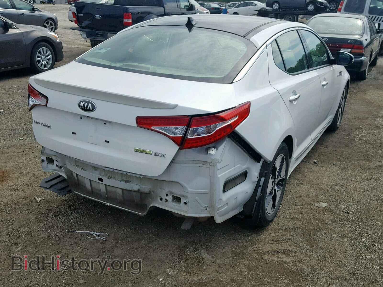 2013 KIA OPTIMA HYB - VIN: KNAGM4AD2D5040047 - Фото 4