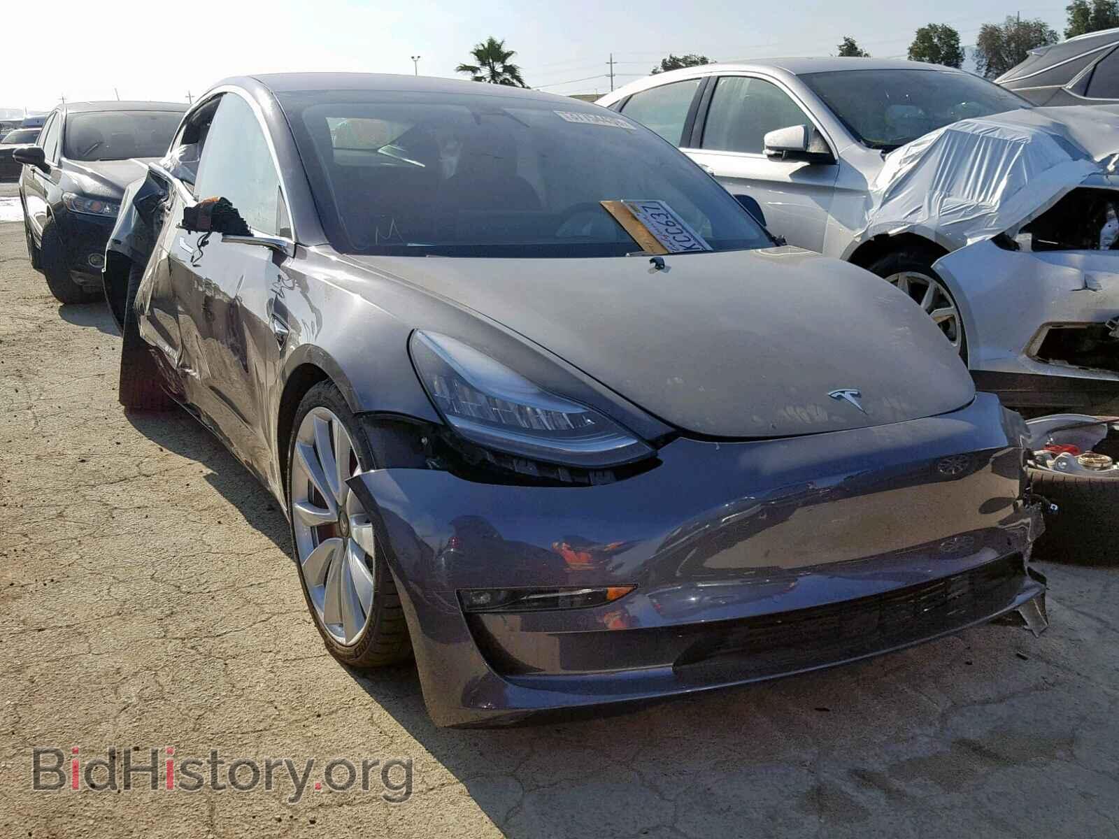 Фотография 5YJ3E1EB9KF213998 - TESLA MODEL 3 2019