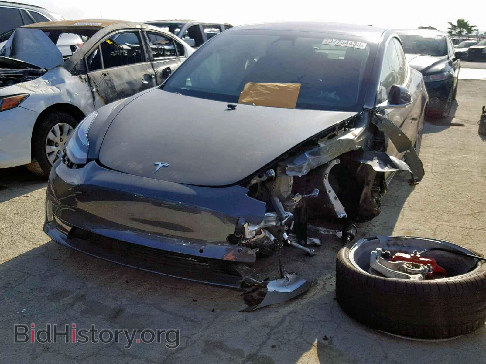 2019 TESLA MODEL 3 - VIN: 5YJ3E1EB9KF213998 - Фото 2